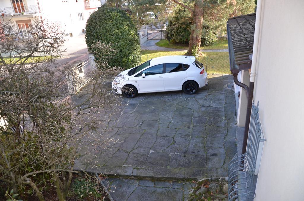 Locarno, Casa Pioda - Nahe Zentrum, Mit Balkon Und Parkplatz Buitenkant foto